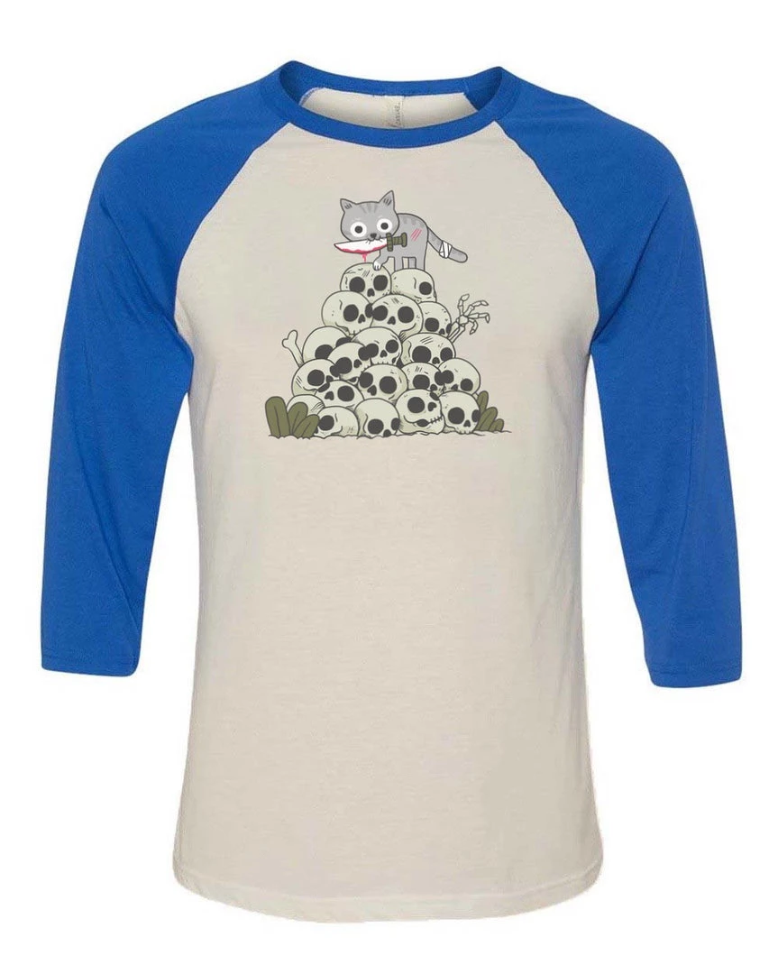 Pepe Rodriquez Unisex | Killer Cat | 3/4 Sleeve Raglan 3/4 Sleeve Raglans