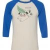 Elle Clover Unisex | Leaf Me Alone | 3/4 Sleeve Raglan