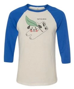 Elle Clover Unisex | Leaf Me Alone | 3/4 Sleeve Raglan