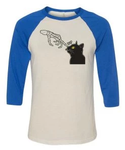 Dino Mike 3/4 Sleeve Raglans Unisex | Spooky Boop | 3/4 Sleeve Raglan