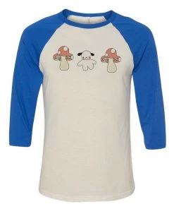 Elle Clover 3/4 Sleeve Raglans Unisex | Mush Dog | 3/4 Sleeve Raglan
