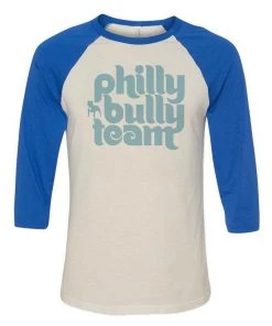 Philly Bully Team Unisex | Groovy Logo | 3/4 Sleeve Raglan