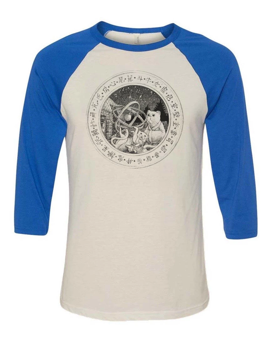 Gianluca 3/4 Sleeve Raglans Unisex | The Classical Chine Astronomer | 3/4 Sleeve Raglan