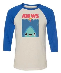 Dino Mike Unisex | Awws | 3/4 Sleeve Raglan 3/4 Sleeve Raglans