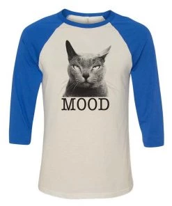Arm The Animals Unisex | Mood Annoyed Cat | 3/4 Sleeve Raglan 3/4 Sleeve Raglans