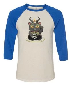 Pepe Rodriquez Unisex | Maneki Demon | 3/4 Sleeve Raglan