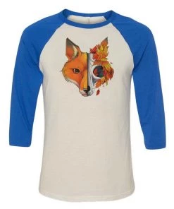 Tobias Fonseca Unisex | Autumn Fox | 3/4 Sleeve Raglan 3/4 Sleeve Raglans