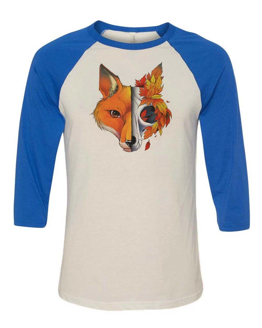Tobias Fonseca Unisex | Autumn Fox | 3/4 Sleeve Raglan 3/4 Sleeve Raglans