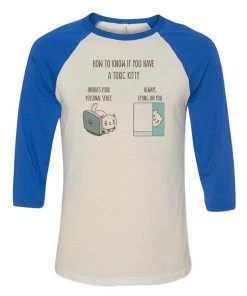 Ana Villanueva Unisex | Toxic Kitty | 3/4 Sleeve Raglan 3/4 Sleeve Raglans