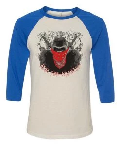 Arm The Animals Unisex | Gorilla Riot | 3/4 Sleeve Raglan 3/4 Sleeve Raglans