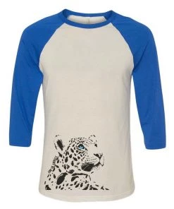 Arm The Animals Unisex | Grenade Spotted Jagwar | 3/4 Sleeve Raglan