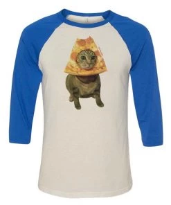 Unisex | Pizza Cat | 3/4 Sleeve Raglan