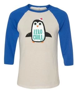 Dino Mike Unisex | Zero Chill | 3/4 Sleeve Raglan 3/4 Sleeve Raglans