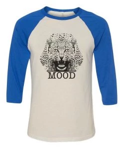 Arm The Animals 3/4 Sleeve Raglans Unisex | Mood Fierce Leopard | 3/4 Sleeve Raglan
