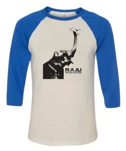 WLSOS 3/4 Sleeve Raglans Unisex | Raju Stencil | 3/4 Sleeve Raglan