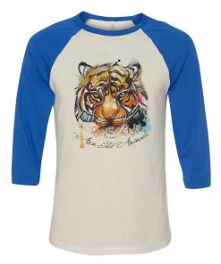 Arm The Animals Unisex | Brilliant Bengal | 3/4 Sleeve Raglan