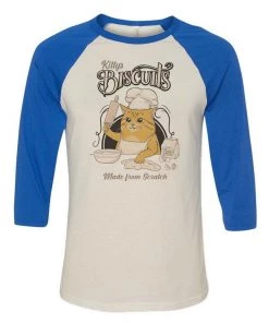 Pizza Cat Unisex | Biscuits | 3/4 Sleeve Raglan