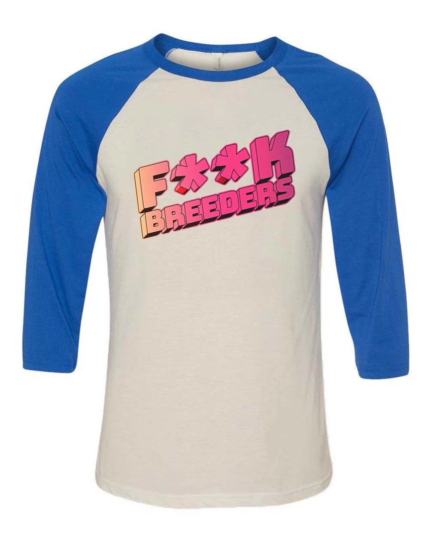 Animal Rescue Mission Unisex | Eff Breeders | 3/4 Sleeve Raglan 3/4 Sleeve Raglans