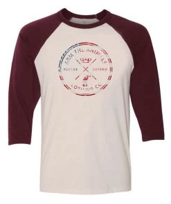 Arm The Animals Unisex | 4th Of July Rescue Knuckles | 3/4 Sleeve Raglan