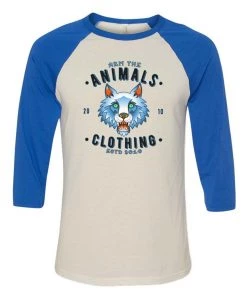 Arm The Animals Unisex | Varsity Wolf | 3/4 Sleeve Raglan