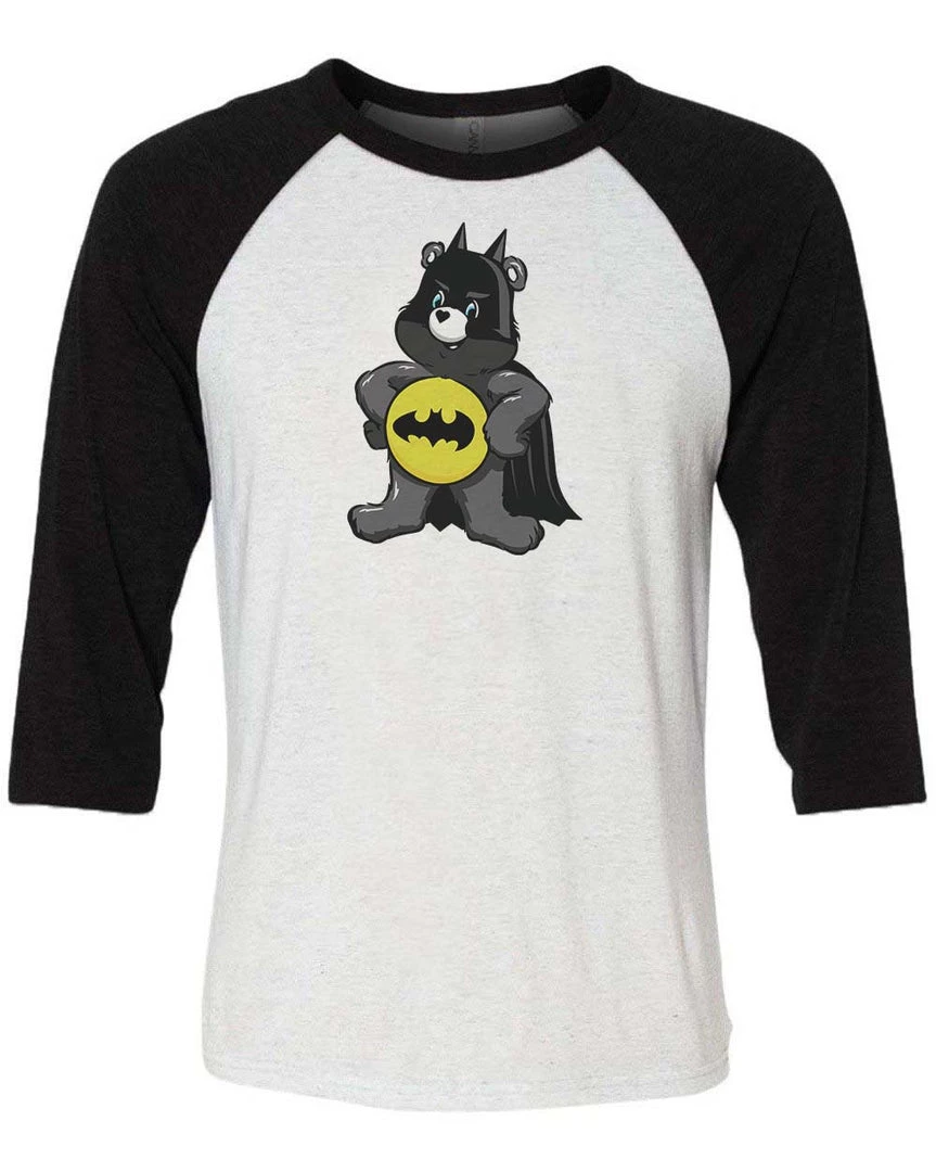Arm The Animals 3/4 Sleeve Raglans Unisex | Bat-Bear | 3/4 Sleeve Raglan