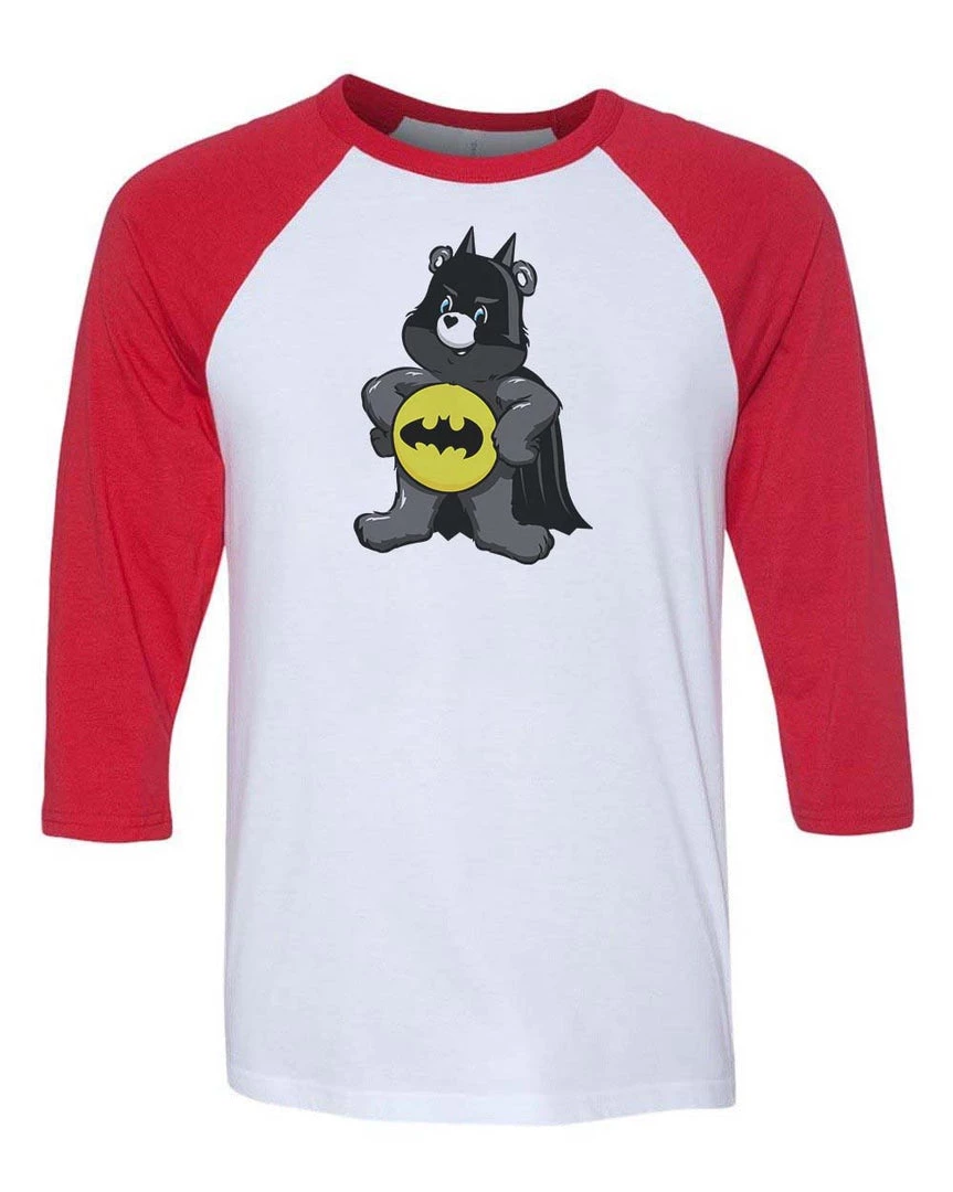 Arm The Animals 3/4 Sleeve Raglans Unisex | Bat-Bear | 3/4 Sleeve Raglan