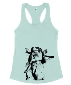 Arm The Animals Women's | Rambo Bunny | Ideal Tank Top