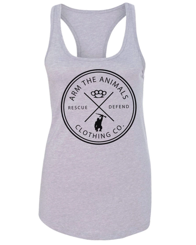 Arm The Animals Tank Tops Women's | Rescue Knuckles | Ideal Tank Top