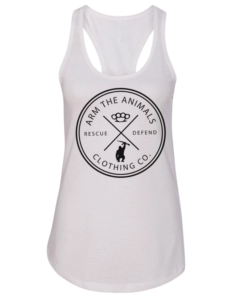 Arm The Animals Tank Tops Women's | Rescue Knuckles | Ideal Tank Top