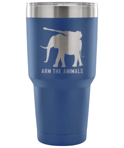 Teelaunch Tumblers Accessory | Iron Tusk | 30 Ounce Vacuum Tumbler