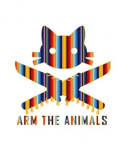Arm The Animals Tank Tops Women's | 9 Lives Serape | Ideal Tank Top