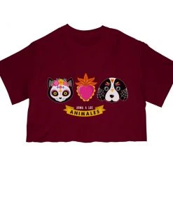 Arm The Animals Cut Crop Tees Women's | Alebrijes | Cut Tee