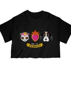 Arm The Animals Cut Crop Tees Women's | Alebrijes | Cut Tee