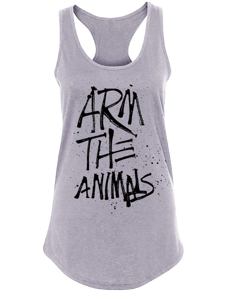 Arm The Animals Tank Tops Women's | ATA Splatter Logo | Ideal Tank Top