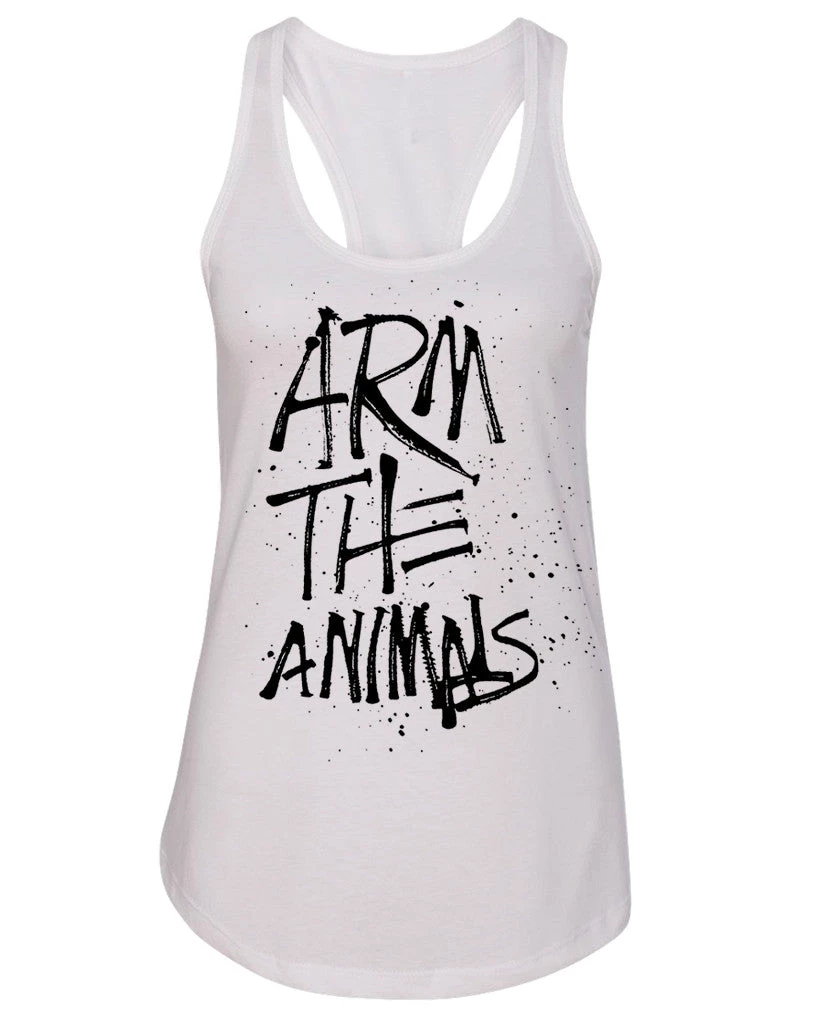 Arm The Animals Tank Tops Women's | ATA Splatter Logo | Ideal Tank Top