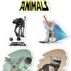 Arm The Animals Cat Designs Stickers | Use The FURce Vol.2 | 4mm UV Coated Die Cut Sticker Set