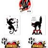 Arm The Animals Stickers | Tattoo Series | 4mm UV Coated Die Cut Sticker Set