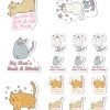 Arm The Animals Stickers | OMG Cats | 4mm UV Coated Die Cut Sticker Set Cat Designs