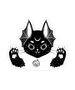 Arm The Animals Stickers | Coven Cat | Die Cut Sticker