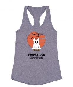 French Bulldog Rescue Network Women's | Spooky Dog | Tank Top Dog Designs