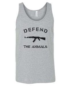 Arm The Animals Cat Designs Men's | Defend The Animals | Tank Top