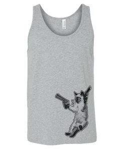 Arm The Animals Men's | The Cat And The Gat | Tank Top Cat Designs