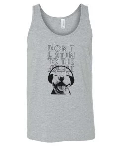 Arm The Animals Dog Designs Men's | Don't Listen To The Bullpit | Tank Top
