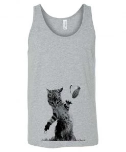 Arm The Animals Men's | Catastrophe 2.0 | Tank Top Cat Designs