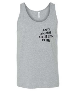 Arm The Animals Men's | Anti Animal Cruelty Club | Tank Top Tank Tops