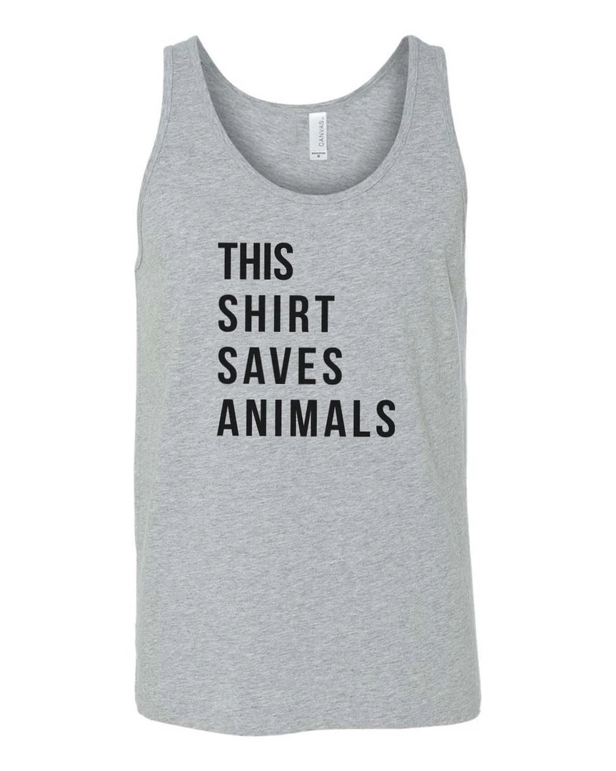 Arm The Animals Tank Tops Men's | This Shirt Saves Animals | Tank Top
