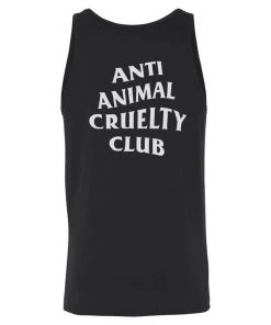 Arm The Animals Men's | Anti Animal Cruelty Club | Tank Top Tank Tops
