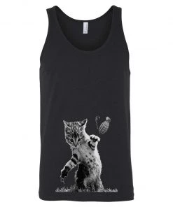 Arm The Animals Men's | Catastrophe 2.0 | Tank Top Cat Designs