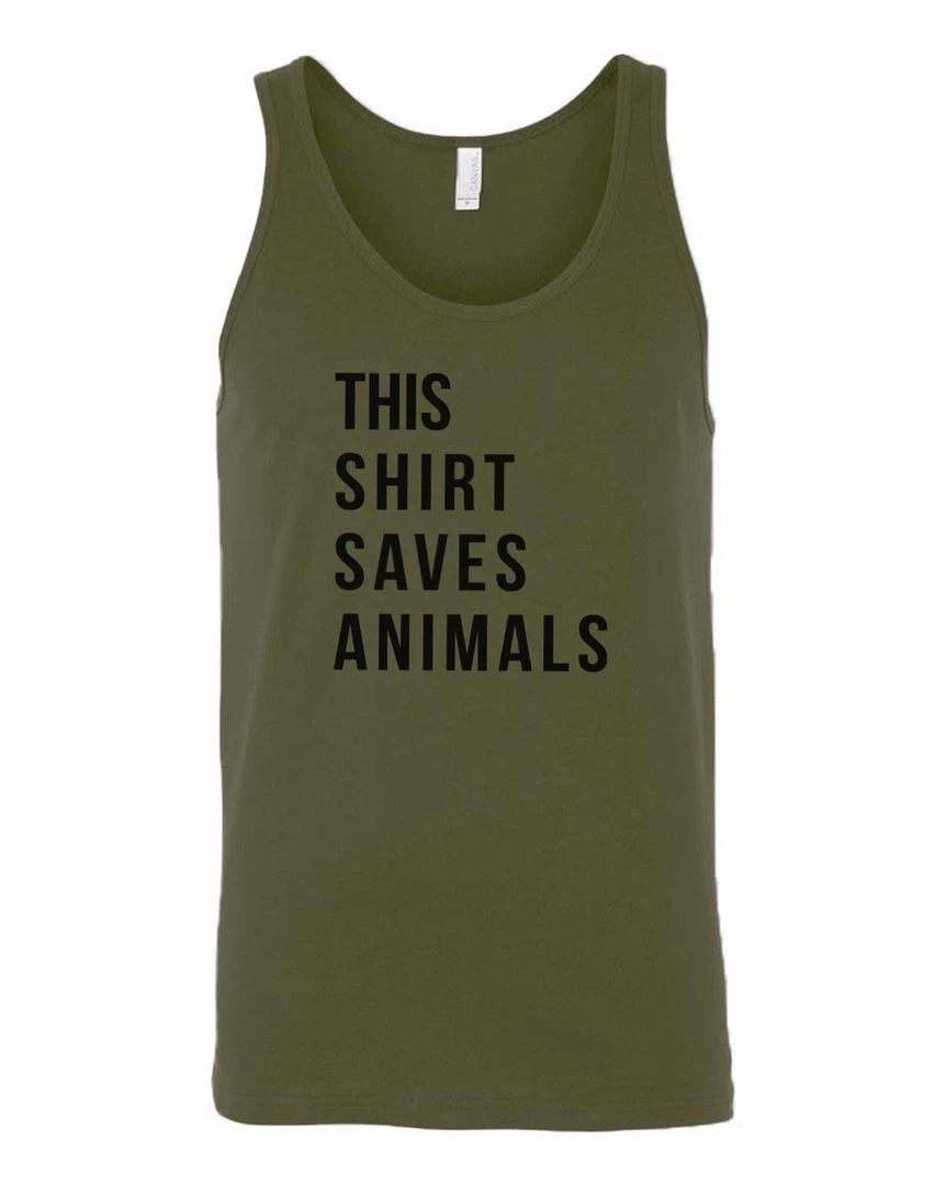 Arm The Animals Tank Tops Men's | This Shirt Saves Animals | Tank Top