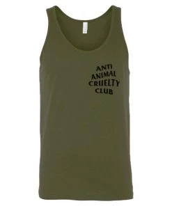 Arm The Animals Men's | Anti Animal Cruelty Club | Tank Top Tank Tops
